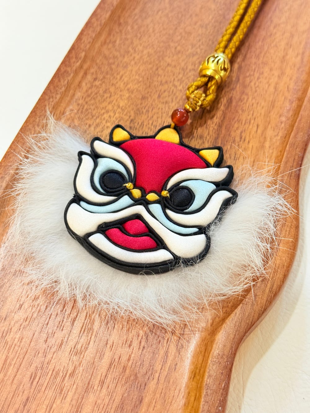 醒狮盘扣作品